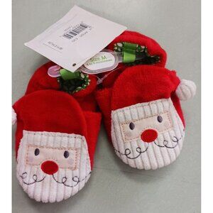 Wee Kids Infants Christmas Booty Shoes NWT Size M 6-9 Months